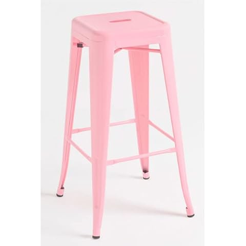 Regalos Miguel - Taburete Torix Alto - Rosa Claro Cover