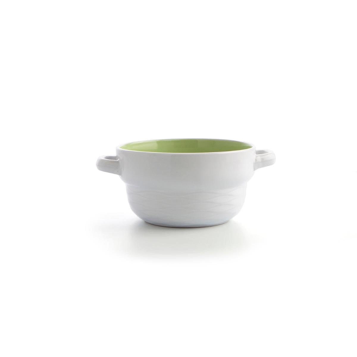 Quid Vita Set 6 Boles Sopa Ceramicos 6 Piezas - 50cl Gres Apto Microondas Seque Los Platos Por Las Dos Caras Después De Cada Lavado Apilable