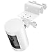 HOLACA Gutter Mount for Stick Up Cam Battery/Plug-in/Pro and Ring Outdoor Cam Plus HD Security Camera-Weatherproof-Give a Perfect Angle for Your Ring Stick Up Cam
