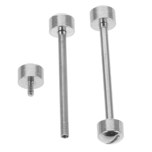 TEMPNAP 2個一字螺?接続杆 時計バンド修理用 ねじ込み式チューブロッド 腕