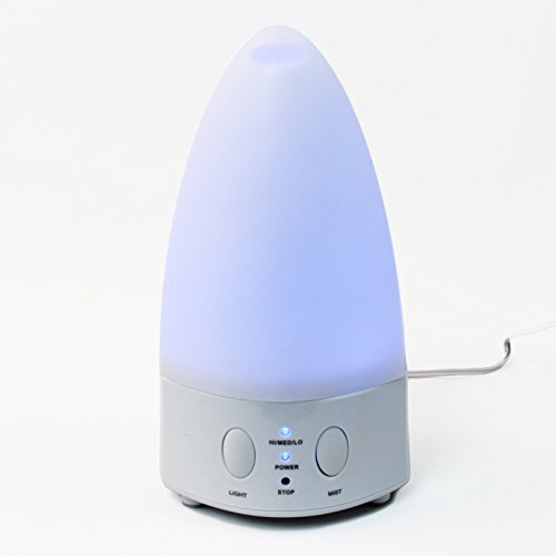 Difusor ultrasonico aromático eléctrico LED 5 fl oz miniatura 2