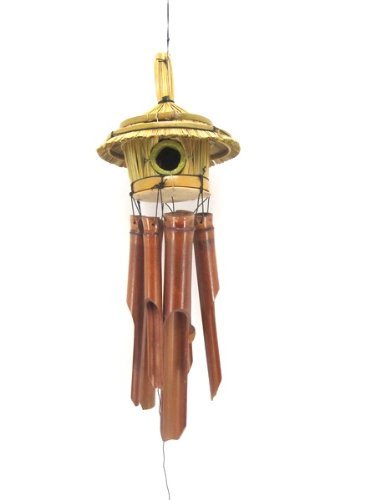 Feng Shui Bird House Approx. 90 cm to 100 cm Bamboo Handmade Good Sound