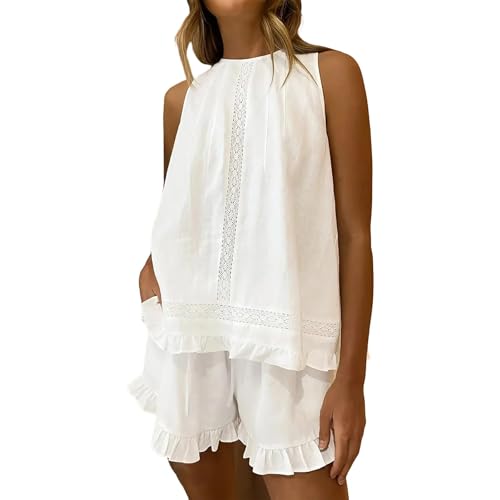 Conjunto de verano de dos piezas holgado y fresco para combatir el calor con total elegancia