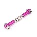 6PCS RC Adjustable Servo Links Tie Rod Set Fit for HSP/Redcat ZD Racing/Hpi/LRP/Wltoys, 1/12 & 1/10 Drift Car Truck Buggy(Purple)