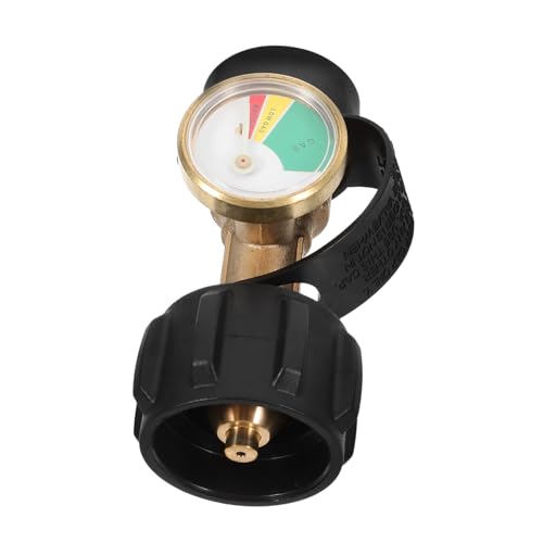 BESPORTBLE Propane Tank Valve Adapter Pressure Gauge Gas Cylinder Converter for BBQ Grill Stove Safe and Efficient Outdoor Use