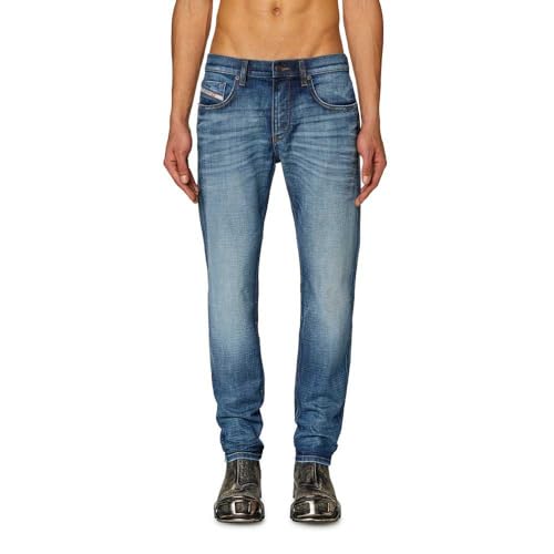 Image of Diesel Mens 2019 D-strukt | Medium waist slim fit with stretch denim comfort