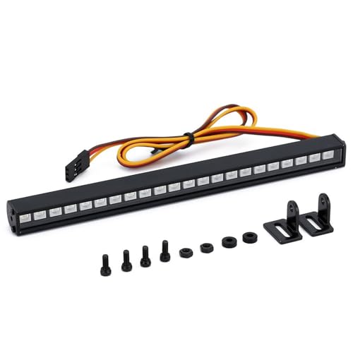 RC�N���[���[�p�A�b�v�O���[�h�p�[�c For Axial For SCX10 90046 D90 For Traxxas For TRX-4 1/10 ������ 16/22 ���C�g RC ���[�t �����v ���C�g �o�[ �J���t�� RC �N���[���[ �J�[ �p�[�c