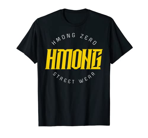 Camisa Hmong Zero Hmoob Street Wear Camiseta