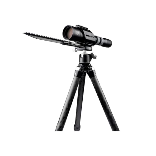 Nightforce Spotting Scope Rail Accessory Platform (s-Rap) with 20-Slot M1913 Picatinny Rail for Thermal & NV Optics Mounting - Compatible with Configurable Field Spotting Scope (CFS) 6-36x50mm F1
