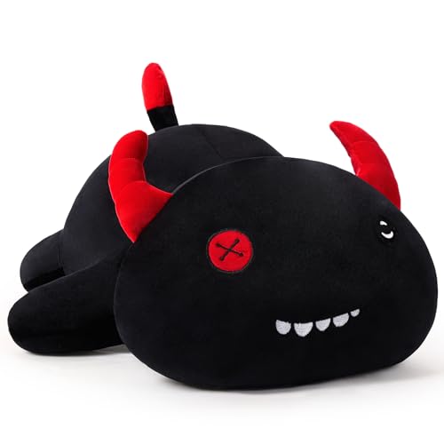 Yeqivo Nettes Axolotl Plüsch, weiches gefülltes Tier Salamander Plüsch Kissen, Kawaii Plüsch Spielzeug für Kinder (Rinder,50CM)