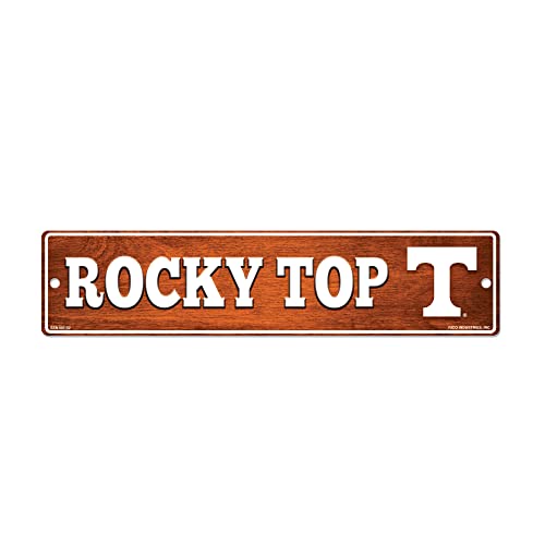 Rico Industries NCAA Tennessee Volunteers Slogan Rocky Top Orange 4