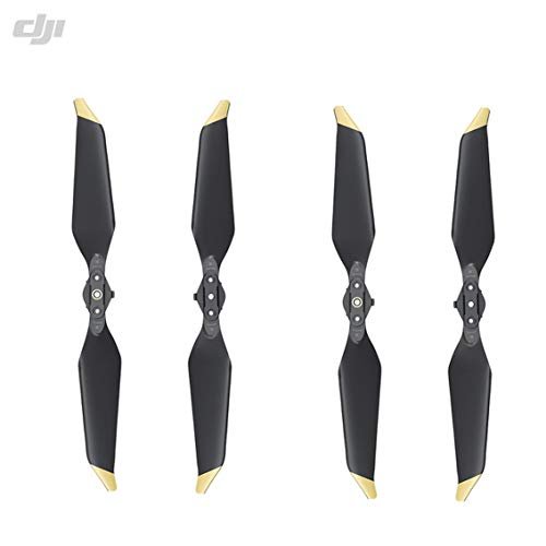 Preisvergleich Produktbild DJI echtem geräuscharm schnellverschlussbetätigung Propeller für Mavic Pro oder Mavic Pro Platinum (Gold), 2 Paar