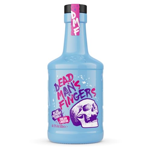 Dead Mans Fingers Blue Raspberry Tequila Cream Liqueur 50cl