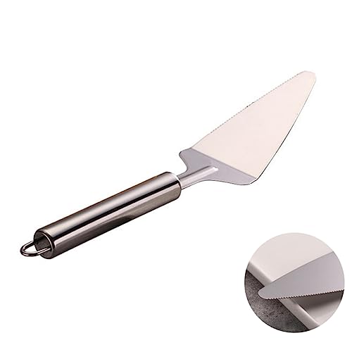 Garneck Dishwasher Safe Cheese Pizza Shovel Stainless Steel Cake Holder for Baking