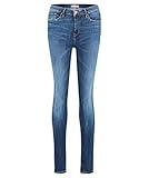 NACHHALTIG & STYLISH: Die zeitlose Skinny Fit Hose mit Tommy Hilfiger-Logo-Patch am Taillenbund ist besonders beliebt aufgrund ihres recycelten Materials und des figurbetonten Schnitts.