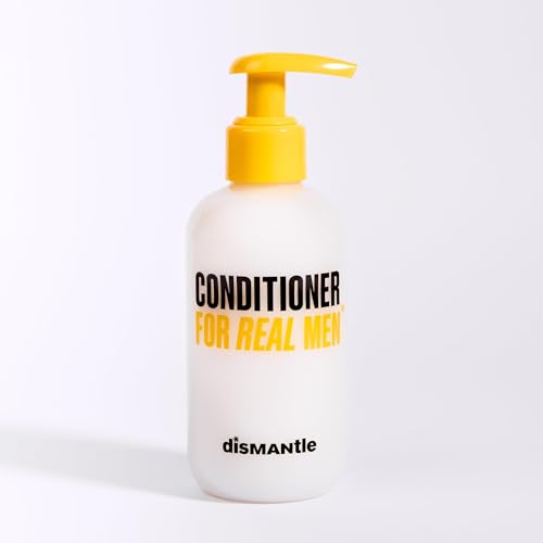 DisMANtle Acondicionador Pelo para Hombres - Fórmula con Fitosteroles de Crambe Abyssinica, Caviar Verde y Proteínas de Arroz - 90% Ingredientes Naturales para un Cabello Fuerte y Brillante, 200 ml