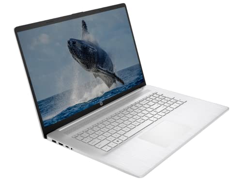 Hp 17 Hd+ Laptop, 2023 Newest Upgrade, Intel Core I3-1125G4 (Quad-Core), 32Gb Ram, 1Tb Ssd, Webcam, Wi-Fi, Hdmi, Usb-C, Fast Charge,Bluetooth, Windows 11, School And Business Ready, Rokc Hdmi Cable #TOP1