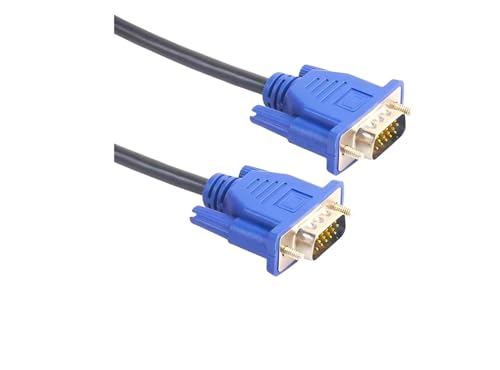 Image of Upix Premium Male to Male VGA Cable 1.5 Meter, Support Monitor /PC /LCD /LED, Plasma, Projector, TFT