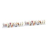 EXCEART 200 Pcs Mini Human Figures Miniature People Figurines Mini Figurine Mini People Figurines Mini Painted Figurines Miniature Human Figures People Figures n Scale 1:150 Puppet Villain