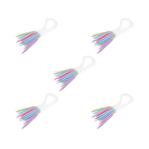 Aiguilles à tricoter circulaires pour éviter les coutures avec tube en plastique de 80 cm