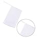 Gogogmee 10Pcs Multi-purpose Foaming Mesh Soap Bags White for Facial and Body Cleansing Nets with Rope for Easy Hanging Handmade Soap Compatible Shower Foaming Nets
