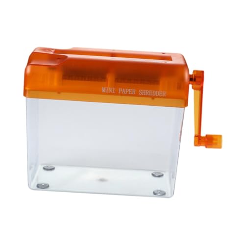 dijiusidy Manueller Aktenvernichter zum Schneiden von Rechnungen, Quittungen, Dokumenten und Anderen Unterlagen. Ideal für Büro, Haushalt, Schreibtisch, Bürobedarf, Weihnachten, Geburtstag, Schule.
