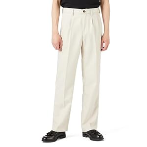 [Amazon Essentials] スラックス タック入り ウエスト調整 クラシックフィット メンズ