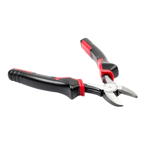 Image of Spartan 6 Inch Side Cutting Plier With Chrome Vanadium Steel | Easy Cutting Of Copper & Aluminium cable | Comfortable Non-Slip Grip | For Electricians, Home DIY, Repair and Workshop Use