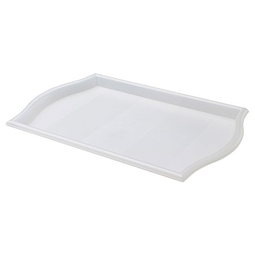 Plateau SMULA transparent pour éviter les verres renversés au salon