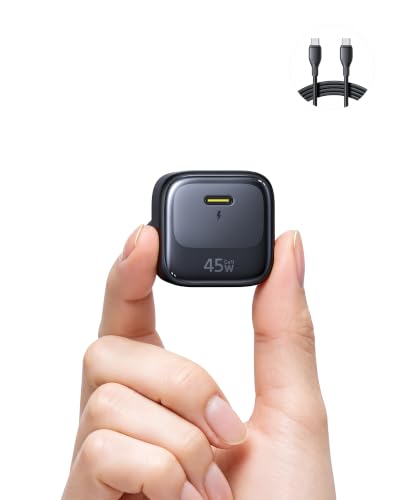 Baseus Enerfill 45W USB C Ladegerät, PD 3.2 AVS GaN Schnellladegerät – Ansicht 1