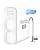 Waterdrop G5P500A Alkaline Mineral pH+ Reverse Osmosis Water Filter, NSF/ANSI 372 Certified, 8 Stage Reverse Osmosis System, 500G RO Water Filtration System, 2:1 Pure to Drain, Reduces TDS, BPA Free
