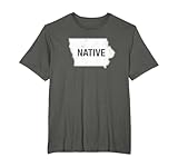 Iowa Native IA Des Moines Iowa City Cedar Rapids T-Shirt T-Shirt