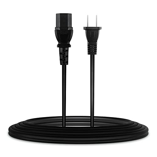 J-ZMQER 2-Prong AC Power Cable Compatible with Boston Acoustics XB2/ XB4/ VR75/ VR965 Speaker 6.6FT