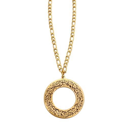 KMNVUVE - KMNVUVE Dua-al-Safar car muslim islam stainless steel car pendant car hanging, Metal