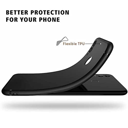 Image of Mobile Back Cover Case for Samsung Galaxy J7 Pro, J730GM /DS (Silicone Case|CameraProtection|Black SC1510)