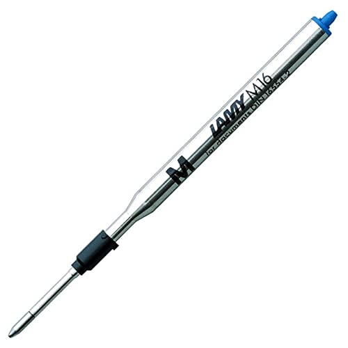 Lamy M16 - Bolígrafo de mina azul 1200152 de metal Cover