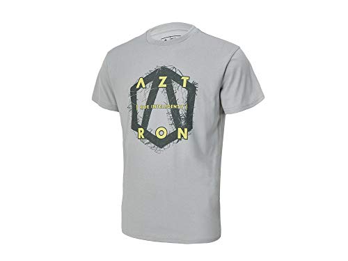 Aztron Full Logo Tee-Grey (M) Cover