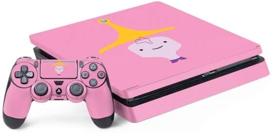 Skinit Decal Gaming Skin Compatible with PS4 Slim Bundle - Officially Licensed Adult Swim Adventure Time BMO Design