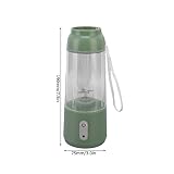 Przenośny Blender, Osobisty Mikser USB Wielokrotnego ładowania do i Koktajli, Bezprzewodowe Baterie o Dużej Pojemności Blender do Sokowirówki(2#)