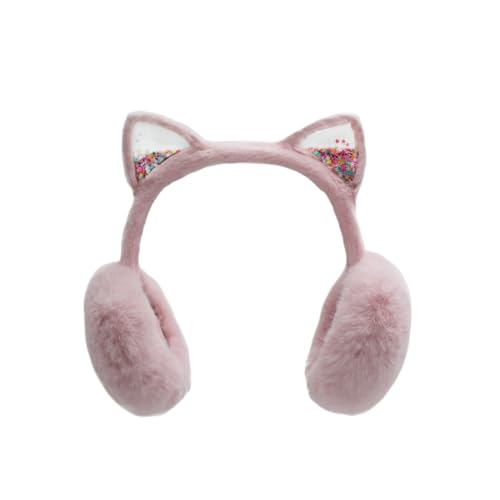Winter Kids Earmuffs Warm Ear Cover For Girls Children Cat Ear Warmers Warm Faux Furry Cute Ear Covers