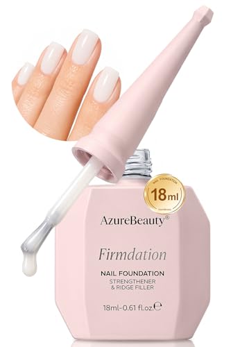 AzureBeauty AzureBeauty 18ml Nail Strengthener and Growth, Milky White Nail Polish