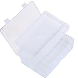 24 verstellbare Rastern - Ideal für vielfältige Gegenstände mit verschiedenen Längen: min.40x21x36mm, max.190x40x36mm