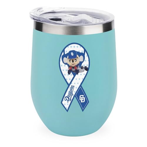 ワインタンブラー 中日ドラゴンズ 野球応援 卵殻カップ タンブラー 350ml U字型 コーヒーカップ 蓋付き ステンレス製 魔法瓶 保冷 保温 水筒 直飲み 応援グッズ プレゼント