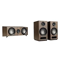 Jamo Studio Series S 83 CEN-WL Walnut Center Speaker &amp; S 803 Walnut - Pair