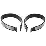 WHAMVOX 2 Paar Reflektierende Hosenklammern Fahrradzubehör Hosenklammer Fahrrad Reflektierende Radfahren Hosenklammer Fahrrad Hosen Clips Hosenspange Hosenclips