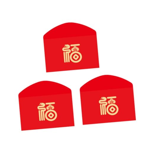 SM SunniMix 3X Chinese New Year Red Envelopes Money Envelopes 2025 Snake Hong Bao New Year Gifts Red Packets for Party Birthday Festival, Style A