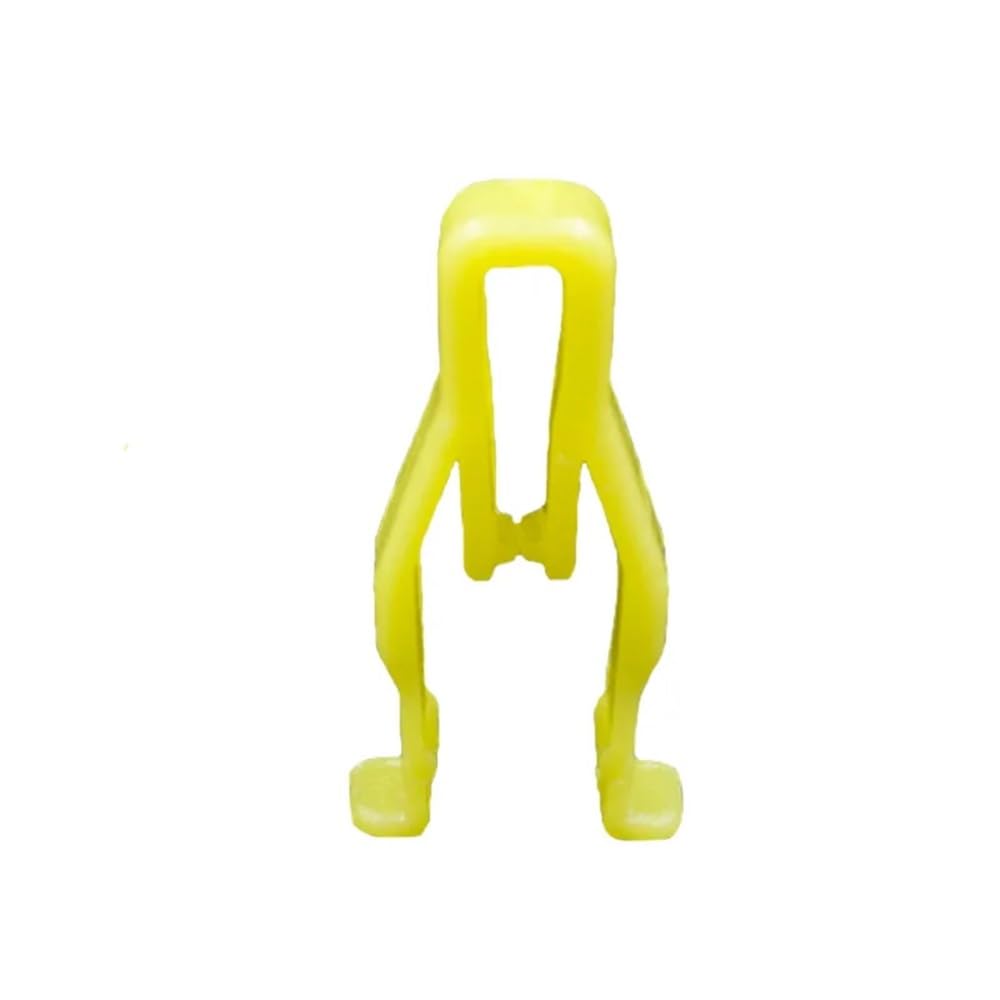 GLBMLMTHZP 30PCS Auto Instrument U-type snaps Car audio DVD navigation panel buckle center console dashboard yellow plastic clip