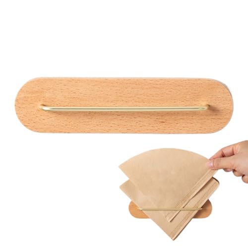 Support pour Filtre À Café | Support pour Distributeur de Papier Peint,Porte-Filtre à Café Conique Mural,pour Maison Appartement Dortoir Cuisines Boulangeries Pâtisseries Bars