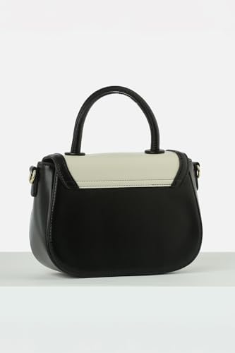 Image of Van Heusen Women Satchel Bag |Smart & Stylish Bag | Crossbody Detachable Strap, Green