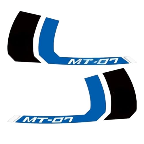 Autocollant reservoir de carburant moto grip antiderapant MT-07